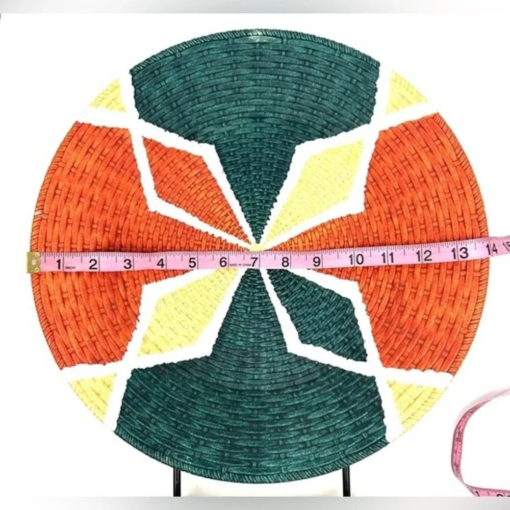 Highland Desert Table Decor Green, Yellow, Orange